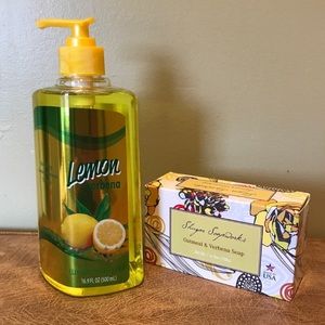 2 pc set soap Lemon Verbena and Oatmeal. NWT. Sz.L